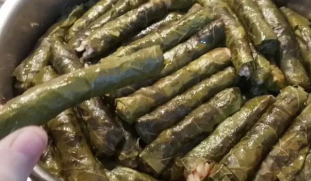 Doğu Usulü Yaprak Sarma Tarifi! 6 Adımda (Zeytinyağlı)