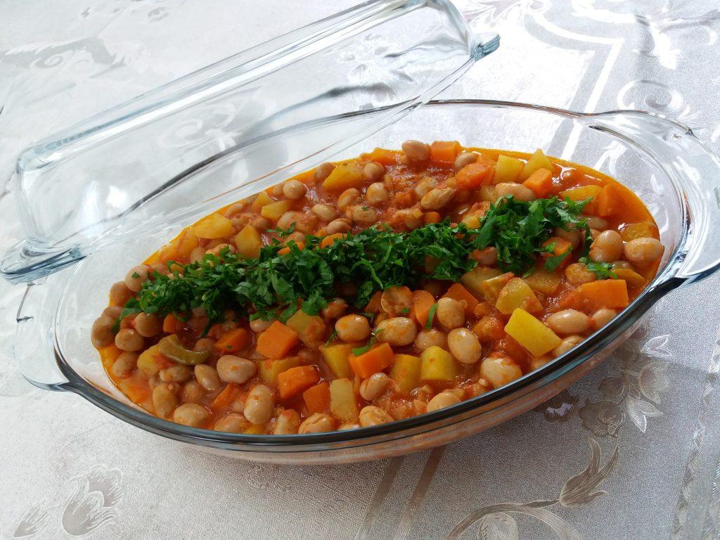 Meyhane Usulü Barbunya Pilaki
