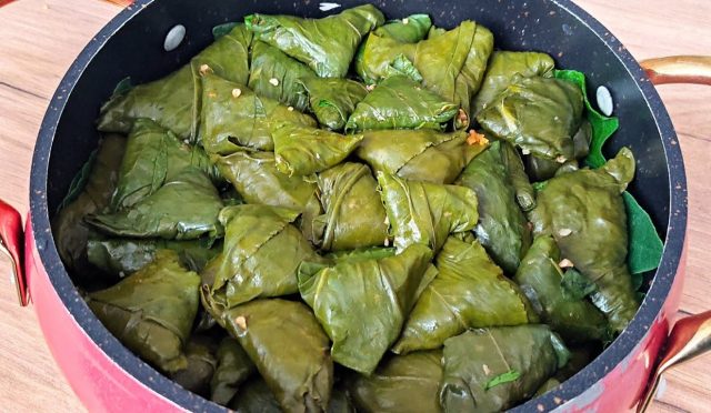 Afyon Usulü Labada Sarması 7 Aşamada Tarifi