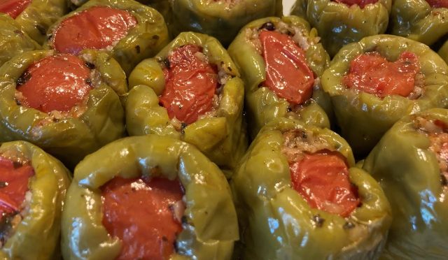 Anne Usulü Zeytinyağlı Biber Dolması 11 Adımda Tarifi