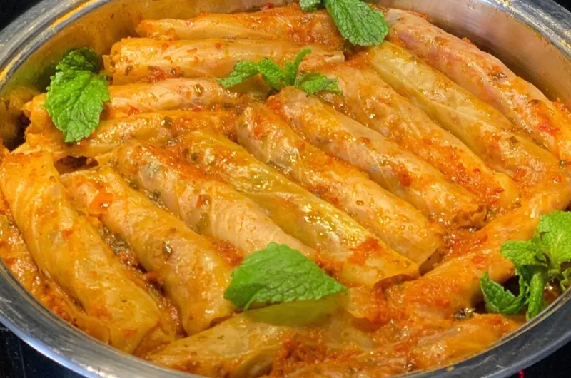 Doğu Usulü Lahana Sarması