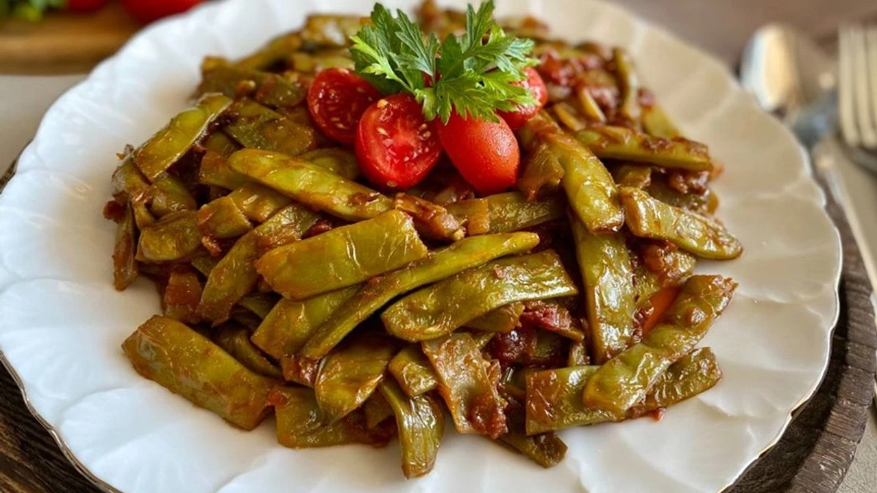 Ege Usulü Fasulye Kavurması