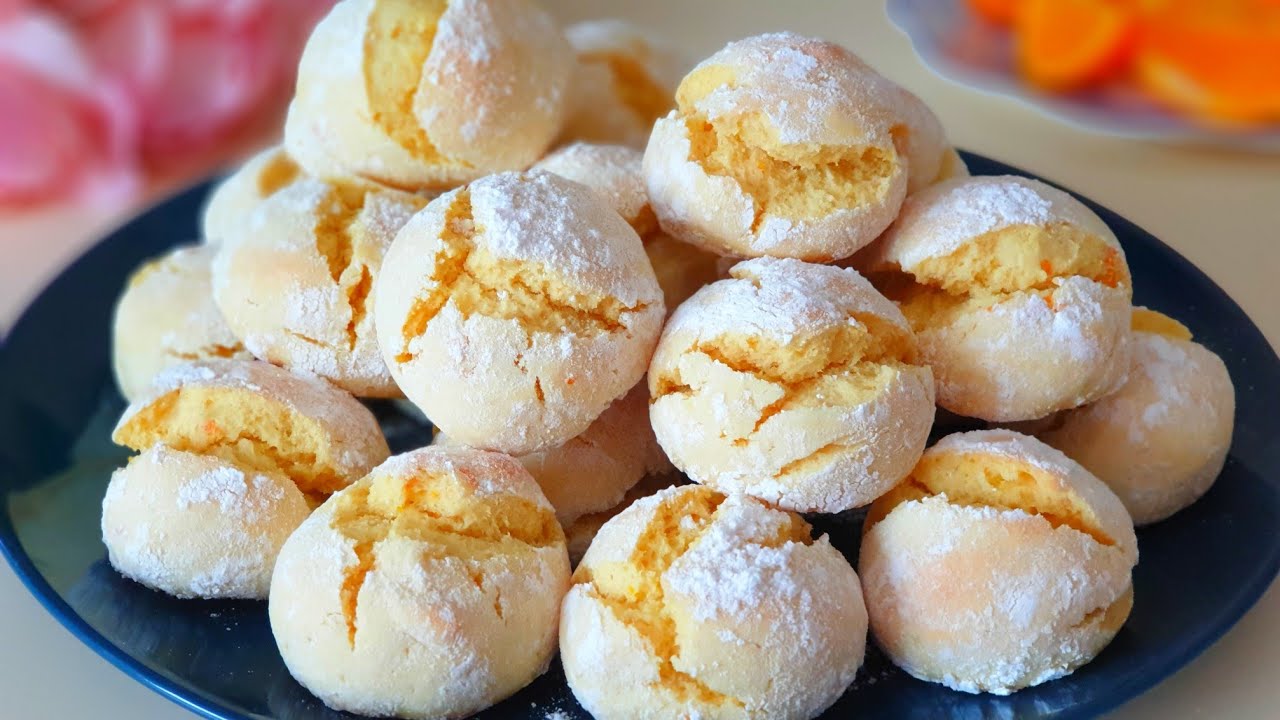 Pastane usulü portakallı kurabiye malzemeleri