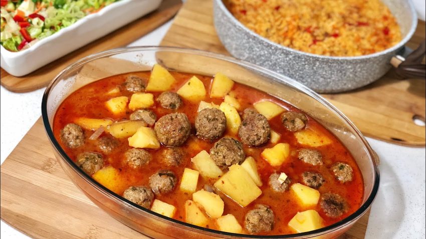Anne usulü sulu köftenin 8 aşamada tarifi